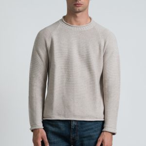 Maglione Girocollo Ledro - Beige